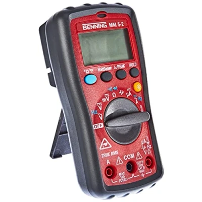 Abbildung von Benning MM 5 2 TRMS Digital Multimeter, 044071, Rot, Schwarz