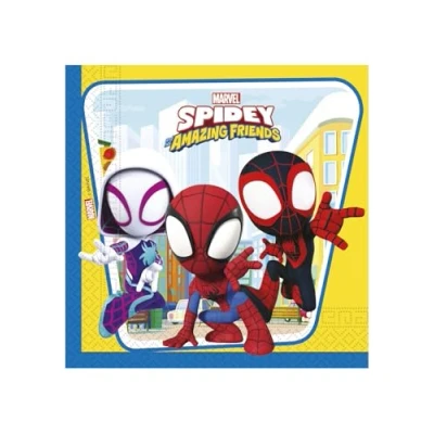 Abbildung von Procos Spidey &amp; Seine Super Freunde 20 Servietten Spiderman