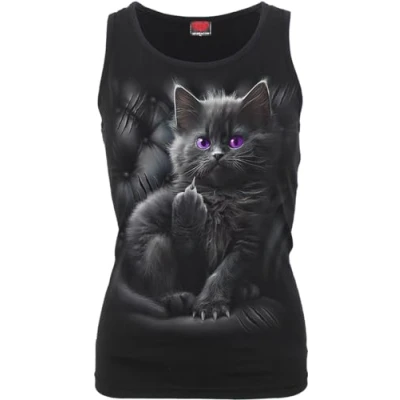Abbildung von Spiral Damen G058 M T Shirt, Schwarz,