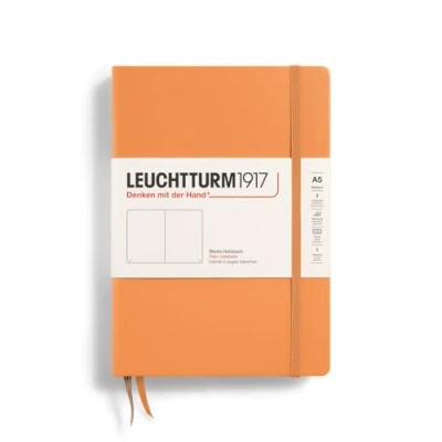 Abbildung von LEUCHTTURM1917 369779 Notizbuch Medium (A5), Hardcover, 251 nummerierte Seiten, Apricot, blanko