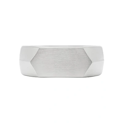 Abbildung von Fossil JF04560040 Ring, Herren, Größe: 11, Silber