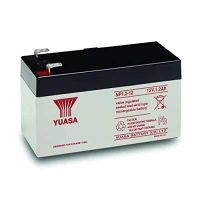 Abbildung von Yuasa NP1.2 12 Blei Säure Batterie 12V 1,2Ah