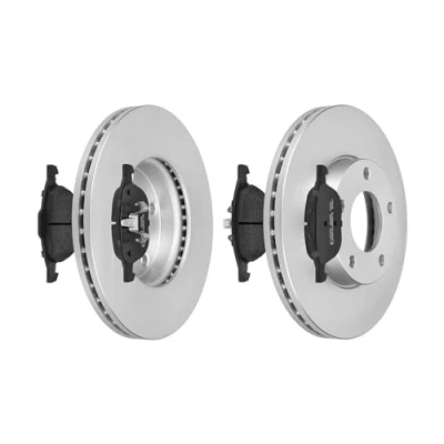 Abbildung von F.BECKER_LINE BREMSSCHEIBEN Ø278MM + BREMSBELÄGE VORNE FÜR MAZDA 5 3 BKL