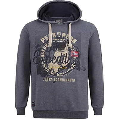 Abbildung von Jan Vanderstorm Kapuzensweatshirt ELLMAR weicher Sweat Hoodie