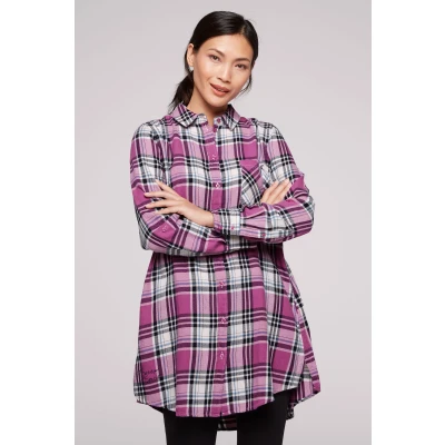 Abbildung von Soccx Hemdbluse, Damen, Größe: Large, Iced berry