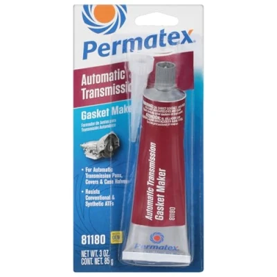 Abbildung von Permatex 81180 Automatikgetriebe RTV Dichtstoff, 85 g Röhrchen, Grau