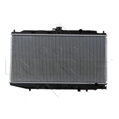 Abbildung von NRF 506728 Kühler, Motorkühlung Aluminium 658 325 16 Kühlrippen gelötet HONDA: CRX 2, CIVIC 4 Hatchback, Stufenheck kfzteile, kfzteile24,