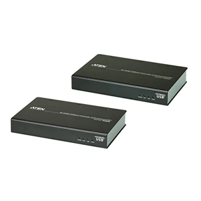 Abbildung von ATEN VE813A, AV Sender &amp; Empfänger, 100 m, Kabelgebunden, 3D, Schwarz, HDCP