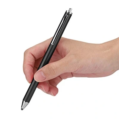Abbildung von Stoffkopf Stylus Touchscreen, Universal Touch Stift für Smartphones und Tablets, Ersatzstift Ersatzstift, Professionelle kapazitive Stiftgrafikzeichnung(Schwarz)