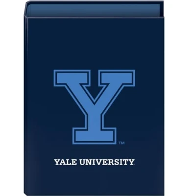 Abbildung von Dohe Ordner mit 4 Ringen, Kapazität 250 Blatt, Blattgröße (26,4 x 34 cm), Rücken 6 cm, Ringe 40 mm, extra fester Deckel, Schulmaterial Yale University Navy Blau