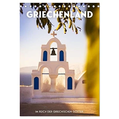 Abbildung von Griechenland Im Reich der griechischen Götter. (Tischkalender 2025 DIN A5 hoch), CALVENDO Monatskalender