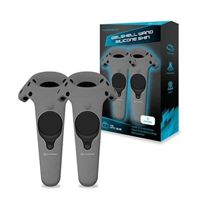 Abbildung von Hyperkin GelShell Controller Silikon Schutzfolie für HTC Vive Pro/HTC Vive, Grau, 2 Stück