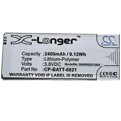 Abbildung von vhbw Akku Ersatz für Cisco GP S10 374192 010H, 74 102376 01, CP BATT 8821 Handy Smartphone Telefon (2400 mAh, 3,8 V, Li Polymer)