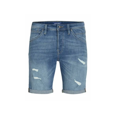 Abbildung von Jack &amp; Jones Jeans Shorts, Herren, Größe: Medium, Blue denim