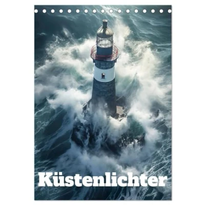 Abbildung von Küstenlichter (Tischkalender 2025 DIN A5 hoch), CALVENDO Monatskalender