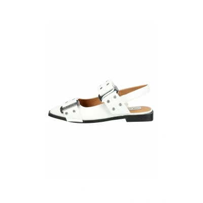 Abbildung von Steve Madden Grand AVE Slingballerina White patent, Damen, Größe: 40, patent Schuhe