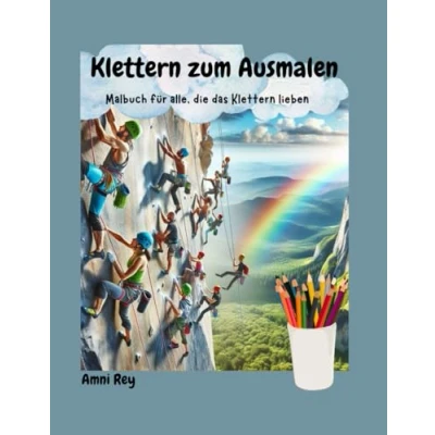 Abbildung von Klettern zum Ausmalen: Malbuch für alle, die das lieben