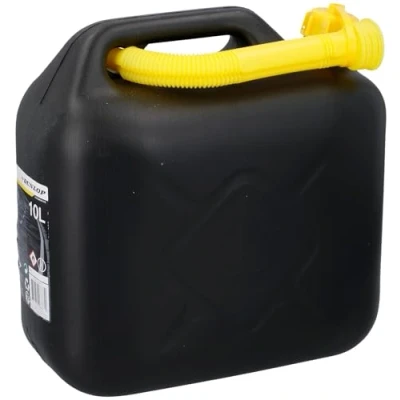 Abbildung von Dunlop Kanister Benzinkanister 10L aus Kunststoff Kraftstoffkanister Reservekanister