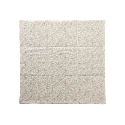 Abbildung von Vertbaudet Baby Spieldecke/Laufstalleinlage Babylon Oeko Tex beige Bedruckt 75X100