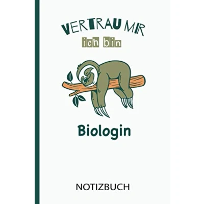 Abbildung von Vertrau mir ich bin Biologin: A5 Notizbuch als Geschenk für eine Biologin /punktiert Geschenke zum GeburtstagGeburtstagsgeschenk Kollegin