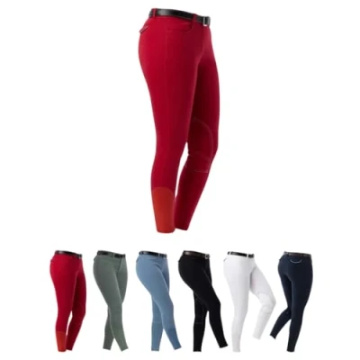 Abbildung von Riding World Reithose Alexandrie Kids Rot 12
