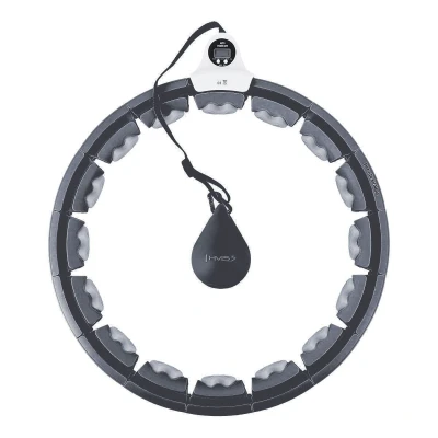 Abbildung von Hula hoop reifen mit massagepunkten und schwerkraftball + zähler hhw06 HMS