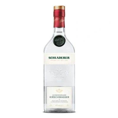 Abbildung von Schladerer Schwarzwälder Kirschwasser, edler Obstbrand aus dem Schwarzwald, traditionell Süßkirschen bester Lagen Obstbrände (1 x 700 ml)