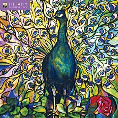 Abbildung von Tiffany 2024: Original Flame Tree Publishing Kalender [Kalender] (Wall Kalender)