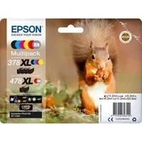 Abbildung von Epson 478XL (C13T379D4010) 6 farbig Druckerpatrone Hohe Kapazität Multipack