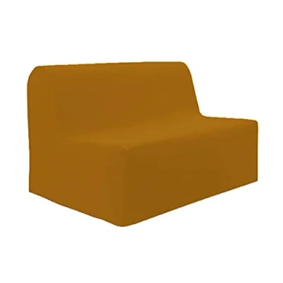 Abbildung von Soleil d&#039;Ocre Panama Abdeckung von Bz, Baumwolle, Gelb, 140 x 204 cm