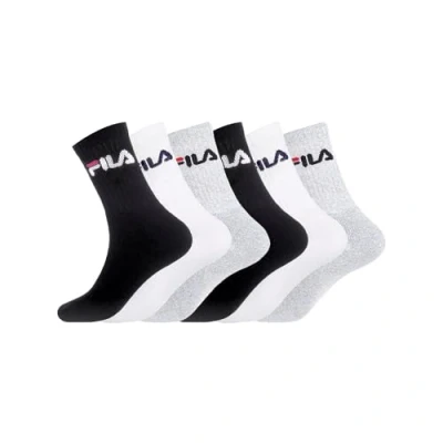 Abbildung von FILA Herren Lot De 6 Paires Chaussettes Homme Freizeitsocken, A, 35 38 EU