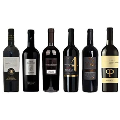 Abbildung von Manduria 6 er Probierpaket Rotwein aus Apulien trocken x 0,75l L