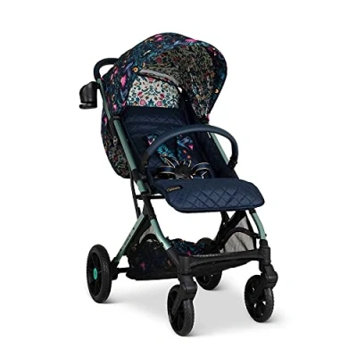 Abbildung von Cosatto Woosh Trail Buggy, Geburt 25kg, Federung für alle Untergründe, kompakt, freistehend faltbar, UPF 100+ Sonnenverdeck, Gratis Regenschutz (Wildling Paloma Fairth Kollaboration)