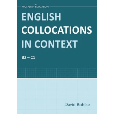 Abbildung von English Collocations in Context: Essential grammar for B2 and C1 students