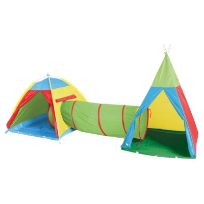 Abbildung von Knorrtoys® Spielzelt Zeltstadt Zenovia mit Spieltunnel