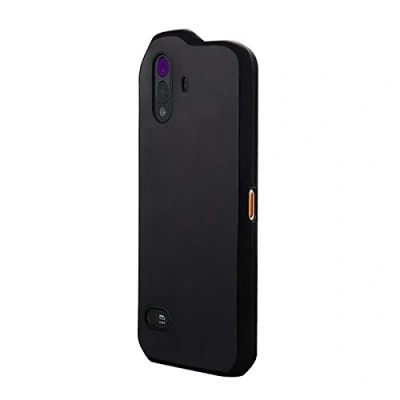 Abbildung von caseroxx TPU Hülle für CAT S61, Handyhülle mit oder ohne Displayschutzfolie (TPU Hülle, schwarz)