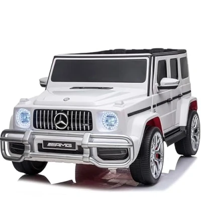 Abbildung von Mercedes G63 AMG Kinder Elektroauto 2 Sitzer 12V Schwarz