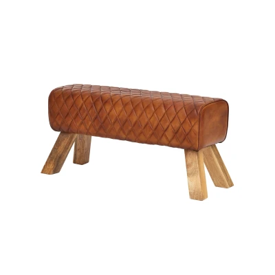 Abbildung von Sitzbank 89 x 46 35 cm Braun