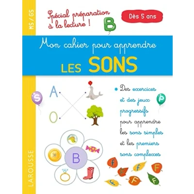 Abbildung von Mon petit cahier pour apprendre les sons: MG/GS