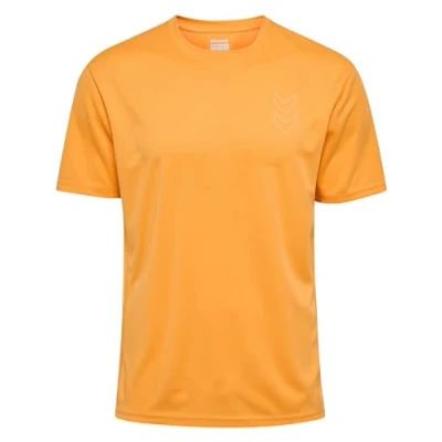Abbildung von Hummel Active Tshirt basic, Herren, Größe: XXL, Blazing orange