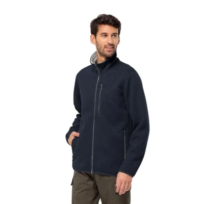 Abbildung von Jack Wolfskin Robson Fjord Fleecejacke, Herren, Größe: Medium, Night blue