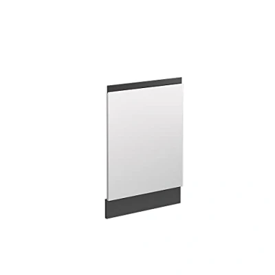 Abbildung von Vicco Frontblende R Line, Weiß/Anthrazit, 45 cm J Shape, ohne Arbeitsplatte