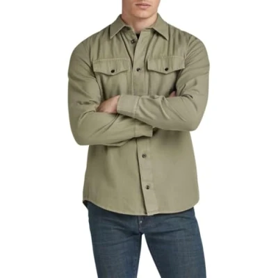 Abbildung von G STAR Marine LONG Sleeve Hemd, Herren, Größe: Small, Sartho blue gd