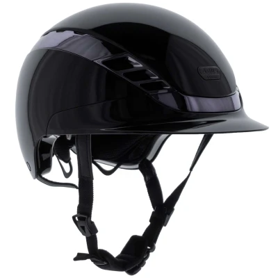 Abbildung von Pikeur X Abus Reithelm AirLuxe CHROME Shiny Black M (55 57) Agradi.deVerkauft von Agradi