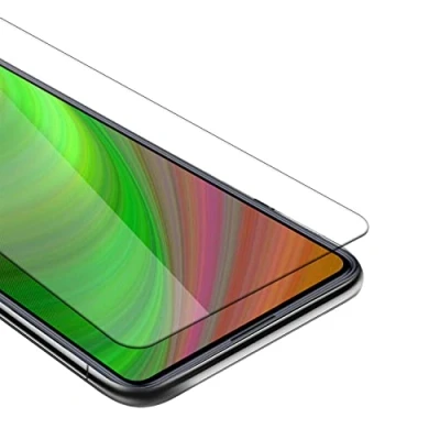 Abbildung von Cadorabo Panzer Schutz Glas für Huawei P SMART PRO Schutzfolie in Ultra Klar Hüllen freundlich Gehärtetes (Tempered) Dipslayschutz Folie 9H Härte Anti Kratzer