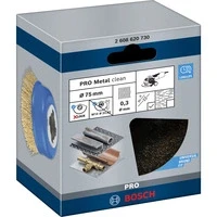Abbildung von X LOCK Topfbürste Clean for Metal, Ø 75mm, gewellt