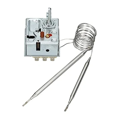 Abbildung von LUTH Premium Profi Parts Thermostat/Temperaturbegrenzer Kombination mit 2 Temperaturfühlern kompatibel EGO 55.60019.150