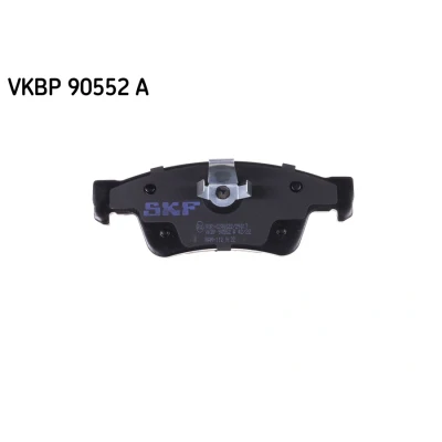 Abbildung von SKF VKBP 90552 A Bremsbelagsatz mit akustischer Verschleißwarnung JEEP: GRAND CHEROKEE 4