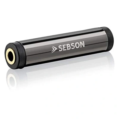 Abbildung von SEBSON Klinken Kupplung 3,5mm Stereo, weiblich/weiblich AUX Adapter Audio