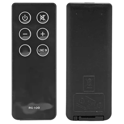 Abbildung von ciciglow Fernbedienung, RC10G Fernbedienung Ersatz Silikontasten Gute Signalübertragung für R1700BT R1800BT Regallautsprechersysteme